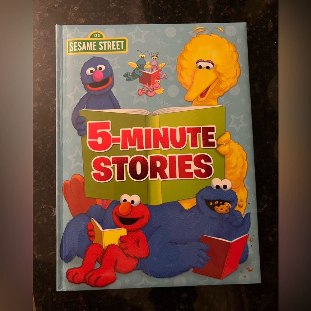 New Sesame Street 5 minute stories hardcover